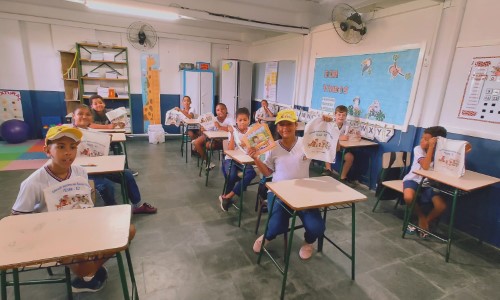 Educação Sanitária ganha atenção de alunos em Vassouras